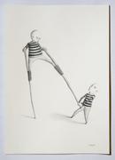 Artwork by Tesura entitled "Jealous man with short legs"