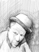 Artwork by Tesura entitled "Portrait of Tom Waits"